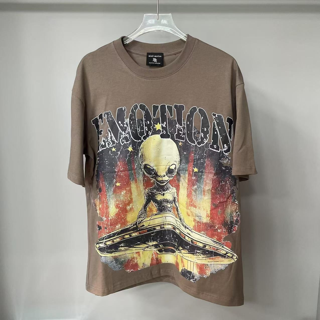 European Street Fashion Printed Short Sleeve T-Shirt For Men