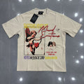 European Street Fashion Printed Short Sleeve T-Shirt For Men
