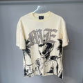 European Street Fashion Printed Short Sleeve T-Shirt For Men