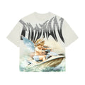 European Street Fashion Printed Short Sleeve T-Shirt For Men