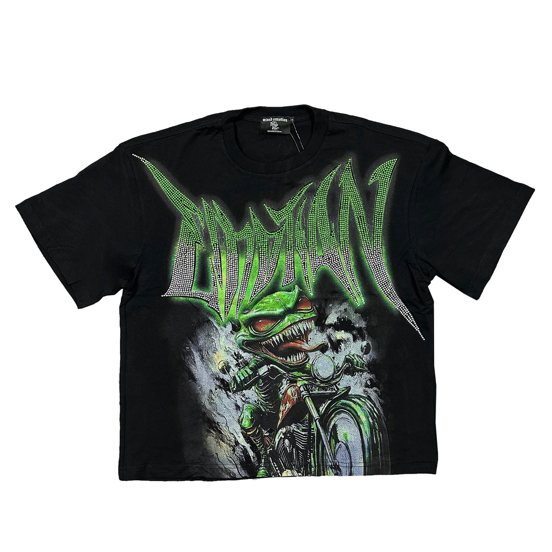 European Street Fashion Printed Short Sleeve T-Shirt For Men